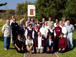 Benedictine monastics from the Americas gathered at the Centro Guadalupe in Mexico.