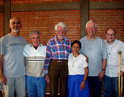 Gerardo Thijssen at the Guadalupe Center  in Cuernavaca.