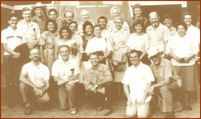 Weston Community with Mexican Sisters and their hosts and guides in Managua, 1988