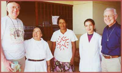 at the health clinic