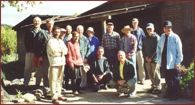 The Little Brothers of the Gospel and their visitors, the Weston brothers